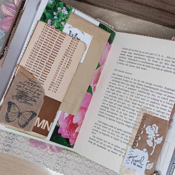 Love Of Butterflies 🦋 True Junk Journal | Repurposed Packaging ♻️ - Picture 13 of 16